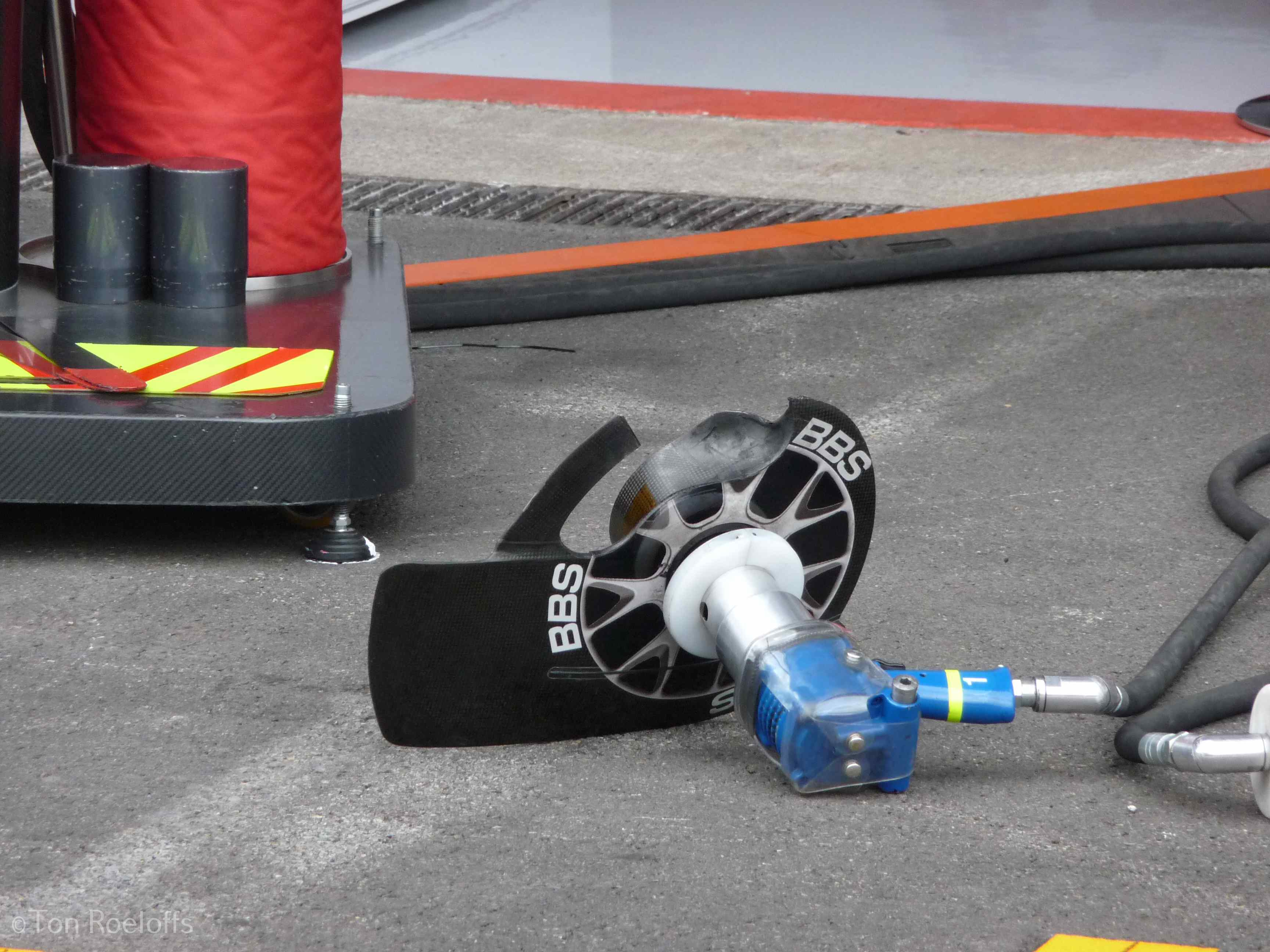 Verstappen pitbox